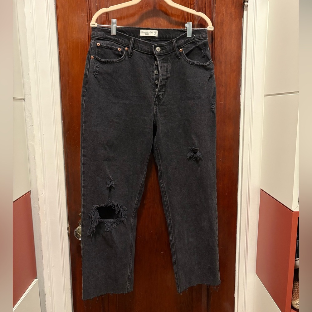 Abercrombie dad jeans